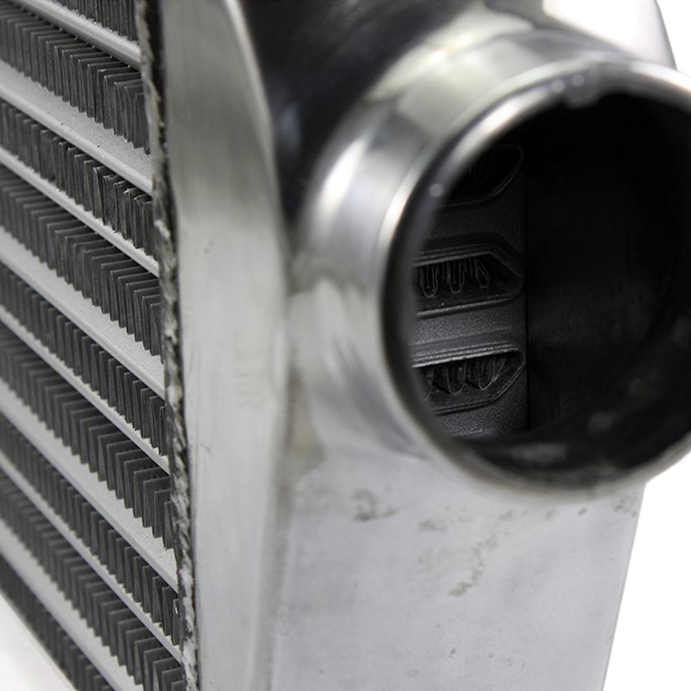 Universal Intercooler Car Radiador Turbo 530x180x65mm Front Mount Tube-fin Cold Air Intake Radiator Outlet