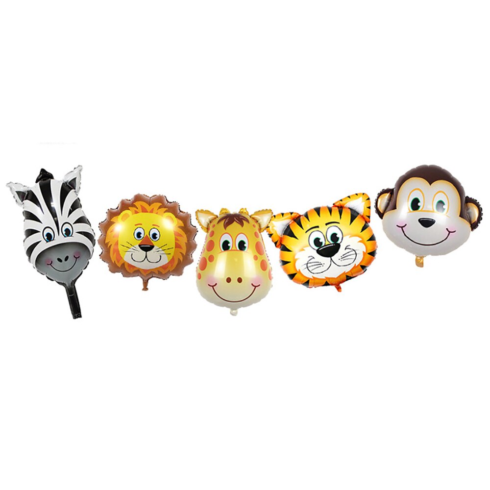 Children Birthday Party Decoration Balloons Set Forest Animal Sea Theme Decoration Props Party colorful Balloons Decoration Set