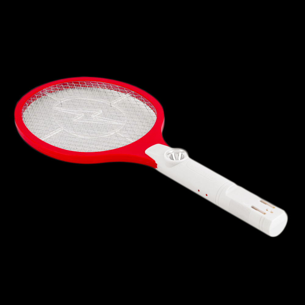 1 stücke Wiederaufladbare LED Elektrische Insekten Insekt Fliege Moskito Zapper Klatsche Mörder Schläger 3-schicht Netz Sichere Schiff