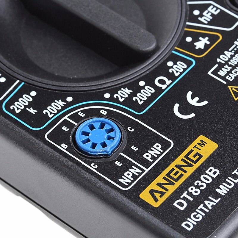 LCD Digital Multimeter DT-830 Electric Voltmeter Ammeter Ohm Tester AC/DC 750/1000V Amp Volt DT-830B home tester P10