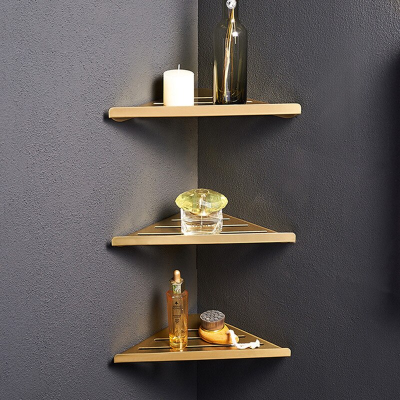 Etagère de Douche d'angle sans Perçage, 4 PCS Rangement,Etagere en