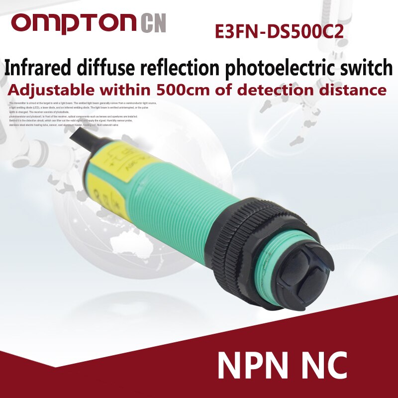 E3FN-DS500C2 NPN NC Infrared diffuse reflection ph... – Grandado
