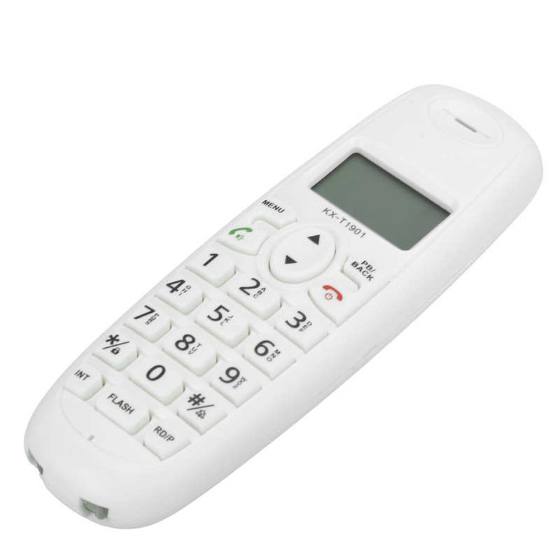 telefon KX-T1901 Desk Phone Home Landline Phone FSK/DTMF Caller ID Fixed Telephone US 100-240v telephone portable