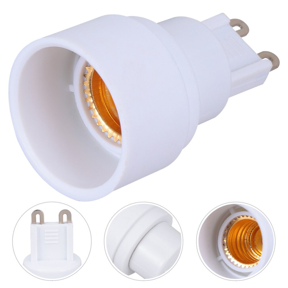 4Pcs G9 Om E14 Base Schroef Led Light Bulb Lamp Adapter Gloeilamp Converter: Default Title