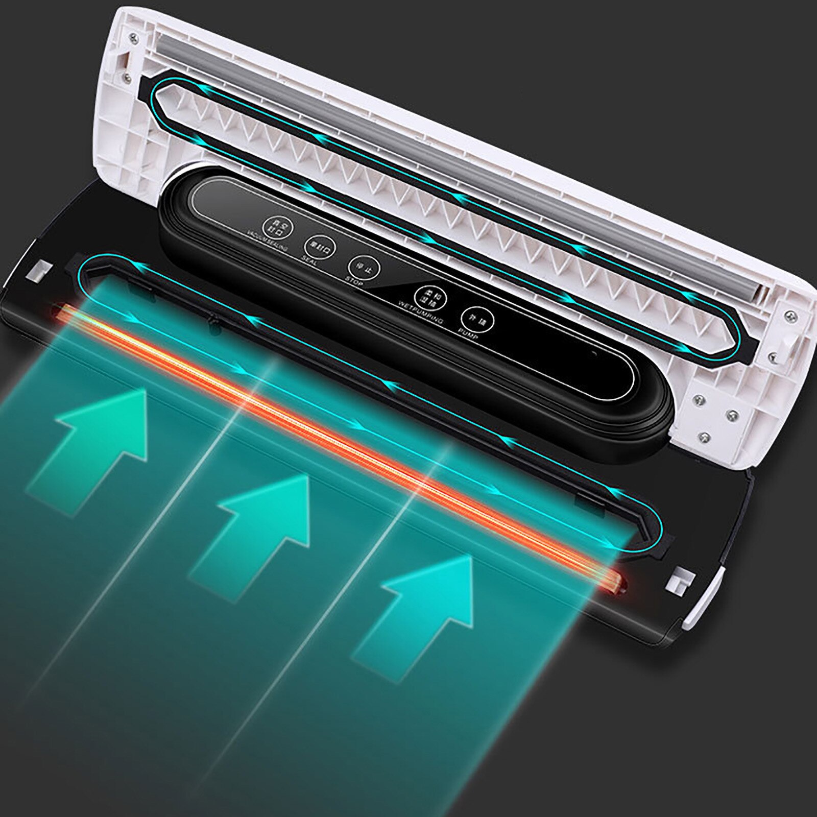 Kitchen Fresh-keeping Machine Food Vacuum Household Automatic Vacuum Sealing Machine Fruit and Vegetable Fresh-keeping Machine