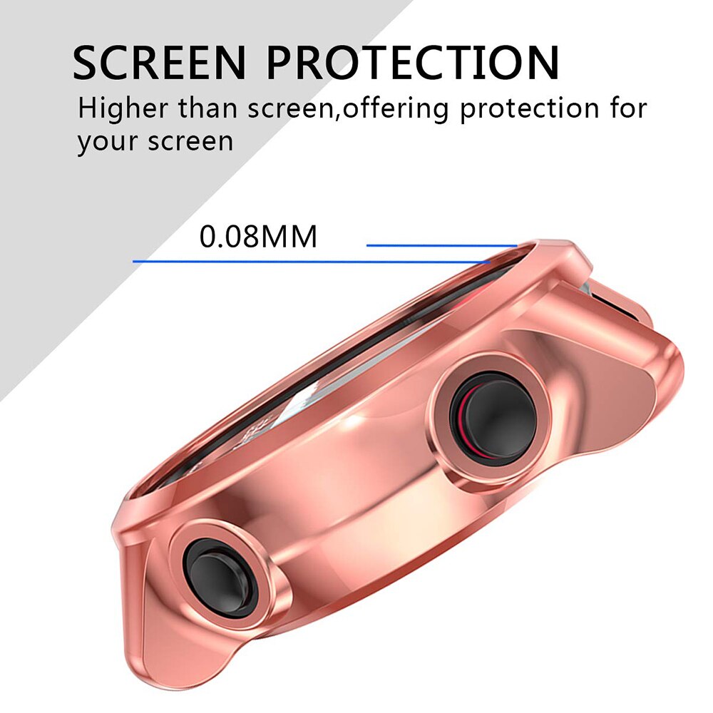 Ultra Slim Protector Case for Garmin Forerunner 245 245M Ultra Slim Soft Hollow out Watch Cover Protective Bumper Shell