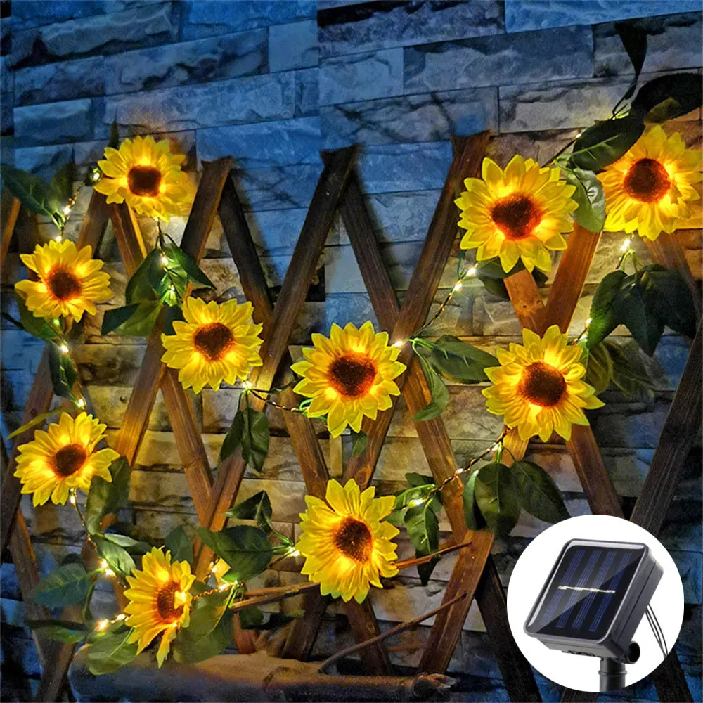 50/100 LEDs Green Leaf Fairy Lights String Künstliche Efeu Girlande Lichterkette für Weihnachtssträuße Hochzeit Schlafzimmer Dekoration: Rot / 0-5W