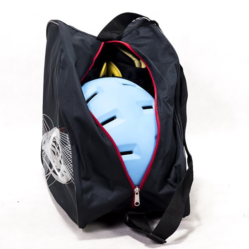 Grosso engrossar esqui botas de neve saco capacete snowboard saco preto inverno ao ar livre esporte grande capacidade recipiente placa neve acessório