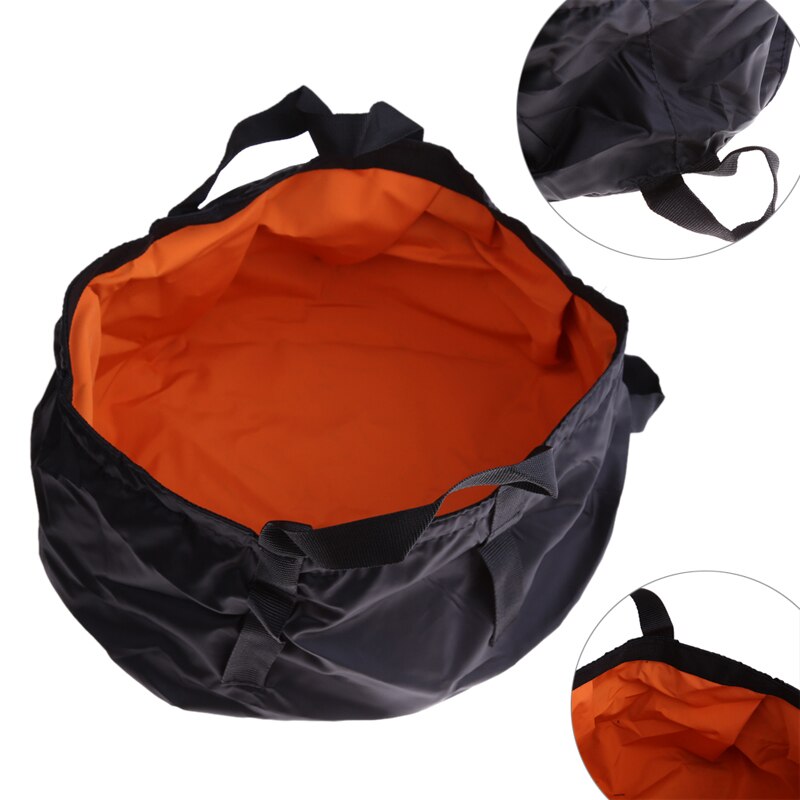 8.5L Grote Capaciteit Outdoor Wandelen Camping Picknick Folding Wastafel Emmer Draagbare Water Pot