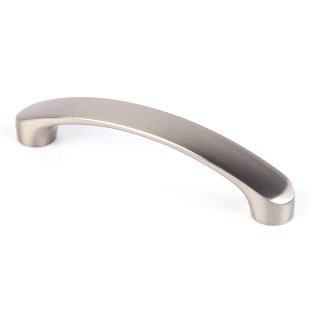 Cupboard Hardware Silver Home Modern Brushed Nickel Drawer Aluminium Alloy Cabinet Pulls Easy Install Door Handle Replacement