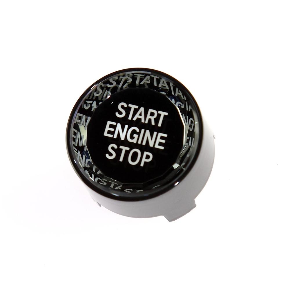 Pour mgu voiture cristal push start arrêt moteur bouton autocollant tilbehør bouton contrôleur manuel  x1 x5 e70 e 90 e91 e60: Sort fg