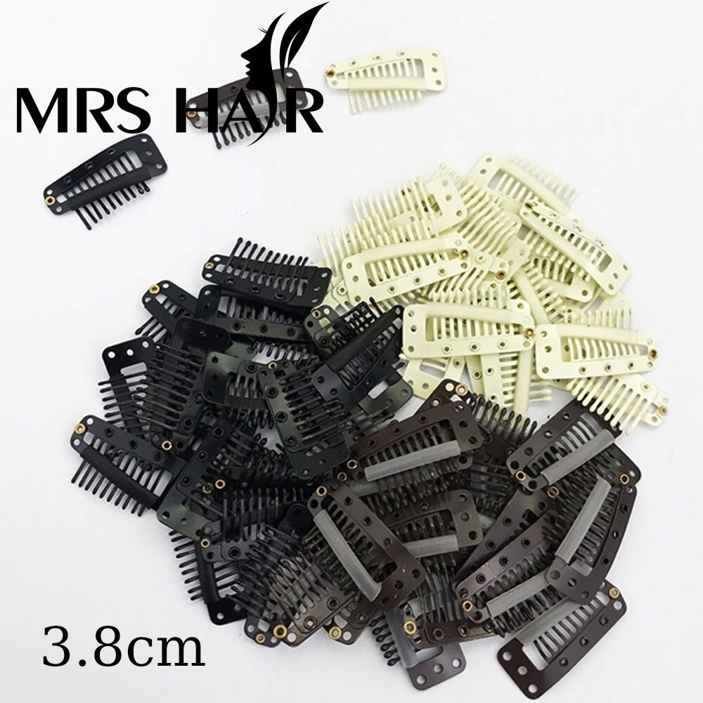 20/50pc 3,2 cm clip de extensión de cabello U Clips de peluca para extensiones de cabello Clip de cabello pinzas para el cabello accesorios de peluca pinzas para el cabello de salón