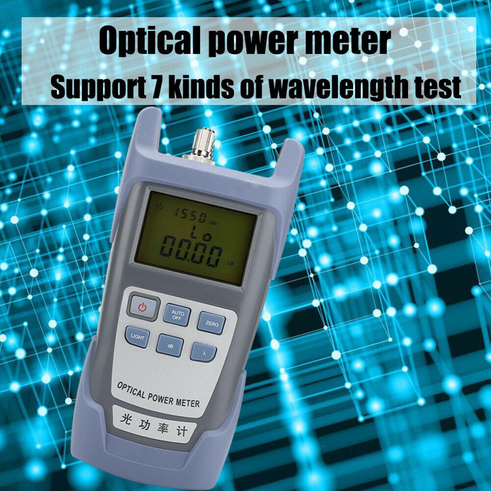 12 Stks/set Ftth Glasvezel Tool Kit Met Fiber Cleaver -70 ~ + 10dBm Optische Power Meter Visual Fault lcator 5Km