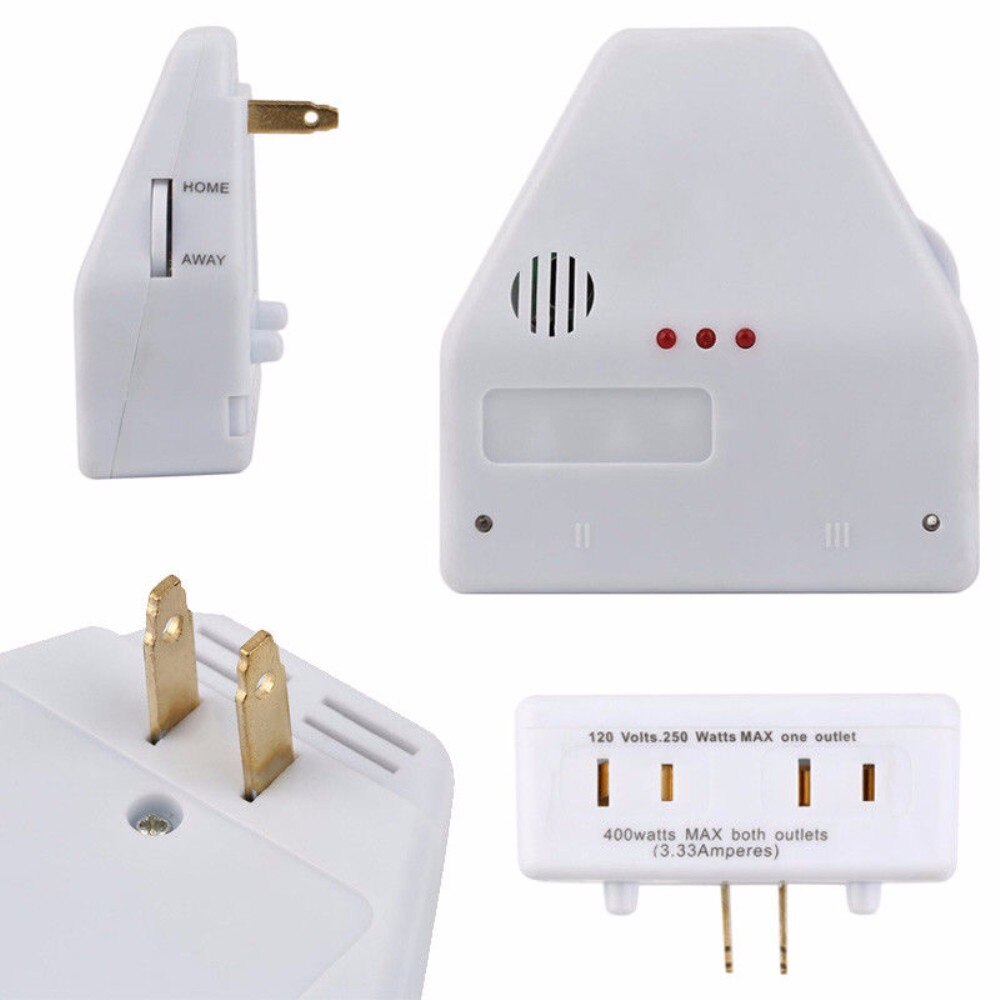 Sound Activated On/off Switch by Hand Clap 110/220V Electronic Control Gadget White US Plug