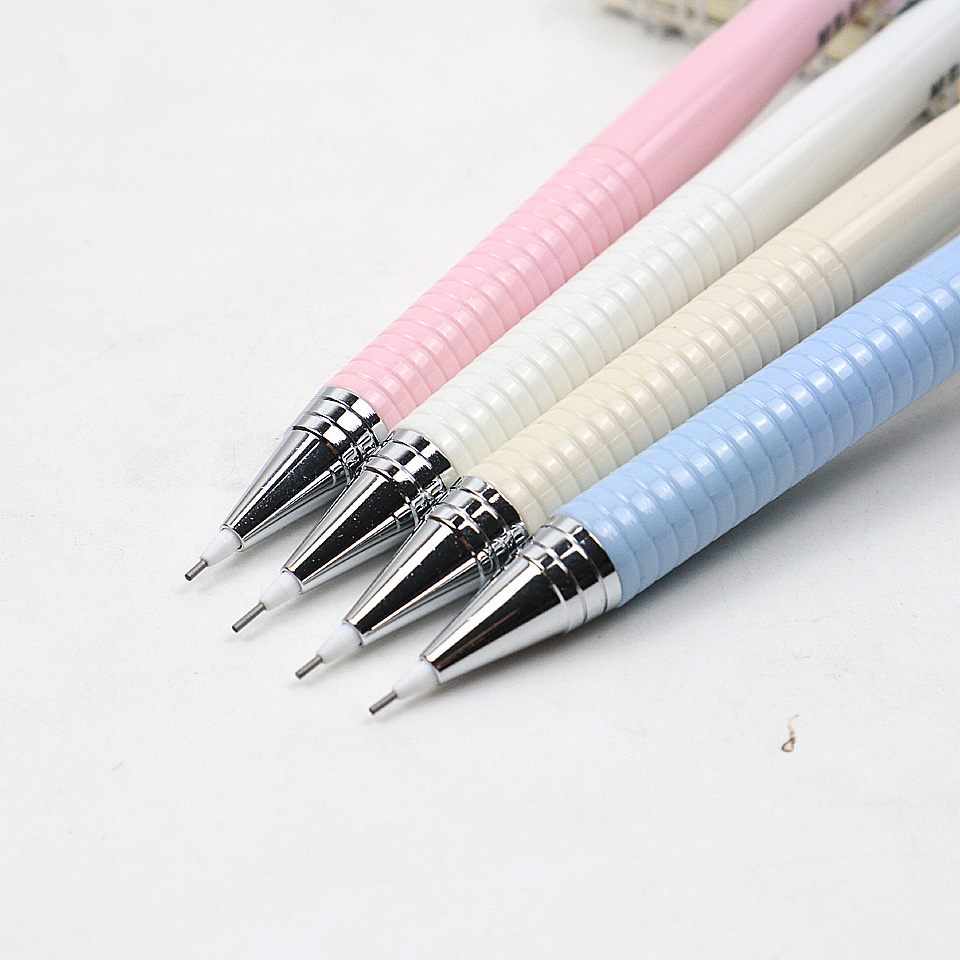 Models Auto Mechanical Pencil 0.7mm Cute Plastic Drafting Automatic Pencil For Kid School Supplies 2B Pencil Refill