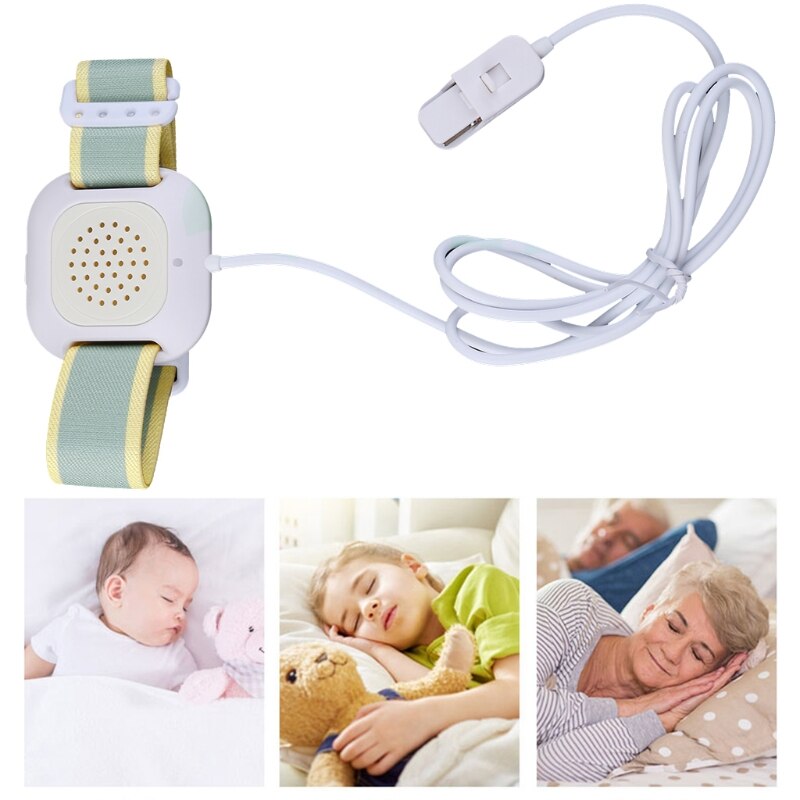 Infant Toddler Arm Wear Bed Wetting Alarm Kids Elderly Adult Bedwetting Enuresis Urine Sensor