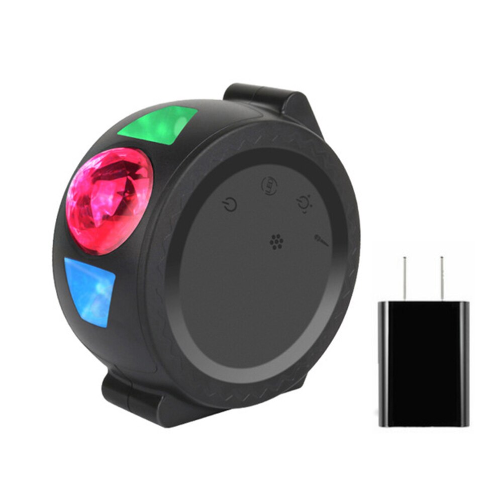 Projector Night Light 6 Color Starry Sky Projector Lamp USB Charging Projection Smart Night Light
