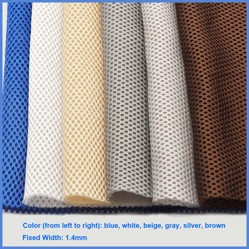 Tela de tela para altavoces, tela de filtro para parrilla, tela de malla para altavoces, color gris/rojo/Blanco/Negro/Beige/marrón/amarillo, tela para polvo de 1,4x0,5 m