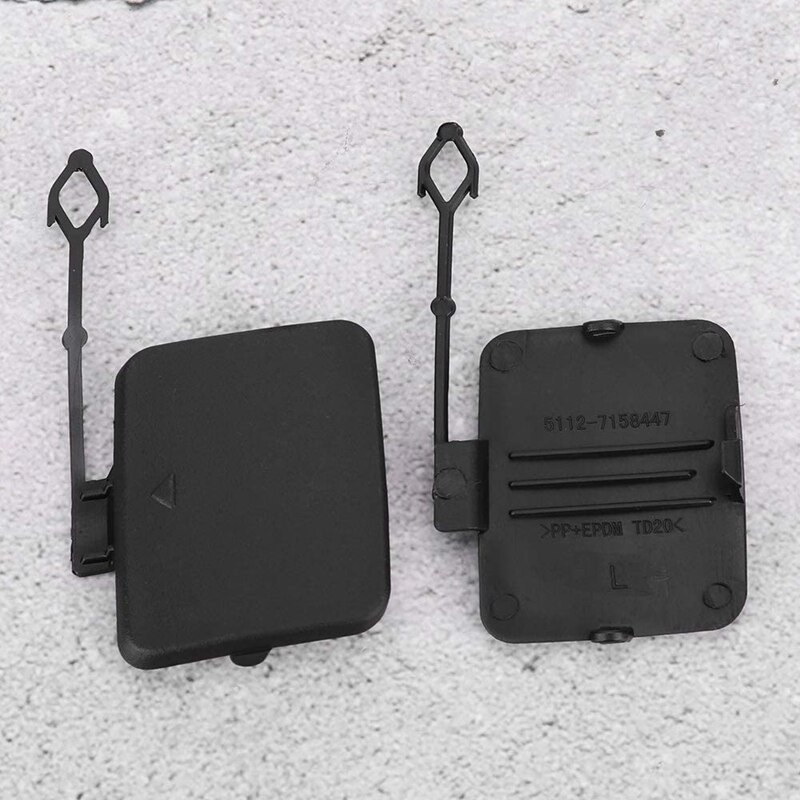 Bumper Towing Tow HOOK Eye Cover Cap for -BMW X5 E70 51127158447 51127158448