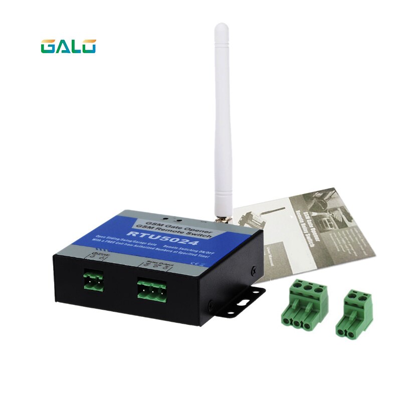 GSM Gate Opener Relay Switch Remote Control Door Access Wireless Door Opener By Free Call 850/900/1800/1900MHz RTU5024