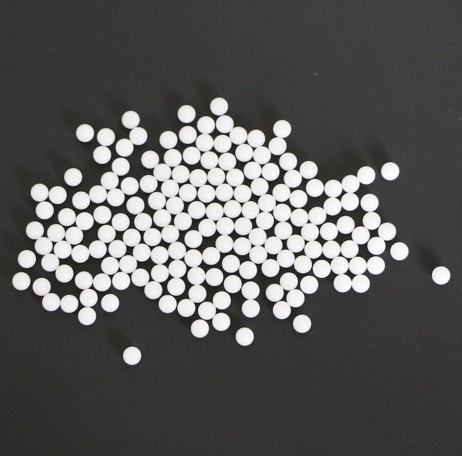 4mm 500pcs Solid Delrin (POM) Plastic Ballen voor Klep componenten, lagers, gas/water toepassing