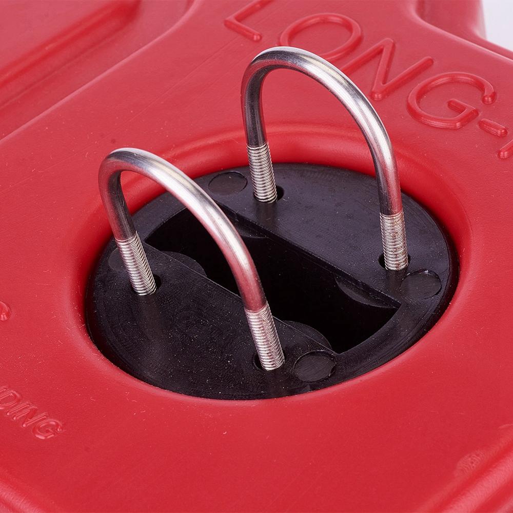 Red 5L Fuel Tanks With Lock Plastic Petrol Cans Barrels Can Motorcycle Jerry Can Gasoline Spare Petrol Oil Container