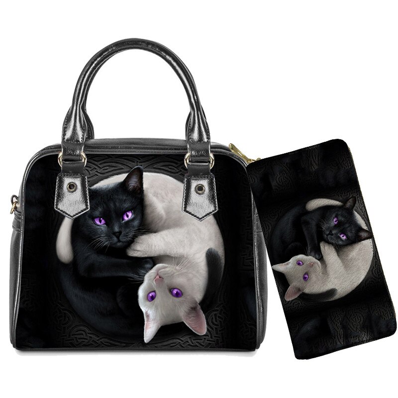 Twoheartsgirl Cute Animal Handbag borsa a tracolla Lady Dolphin Over Water Print borse a tracolla borsa per donna borse Bolsa Feminina: L5070DL-Z21