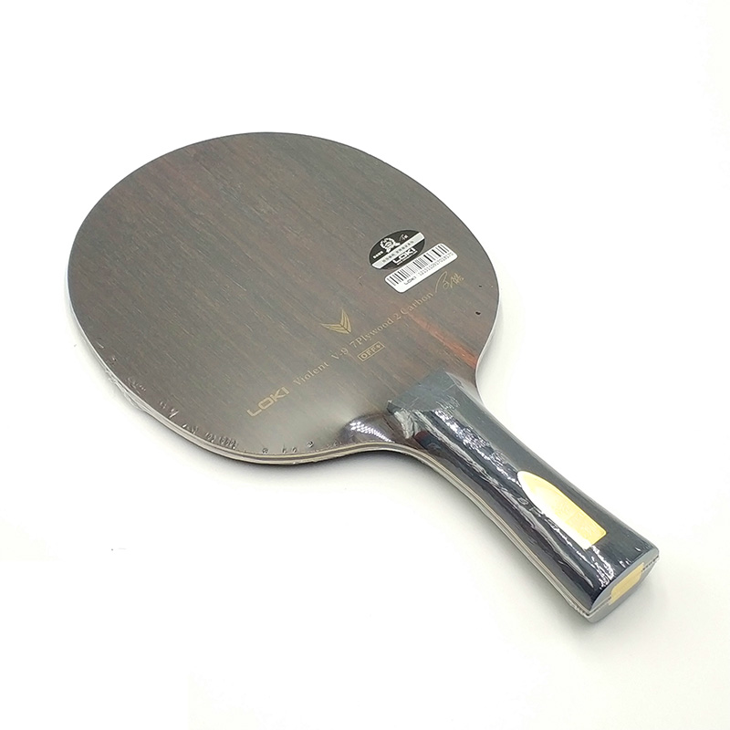 LOKI V9 Ebenholz Kohlenstoff Tischtennis Klinge Professionelle Tischtennis Schläger beleidigend Bogen Klingeln Pong Klinge