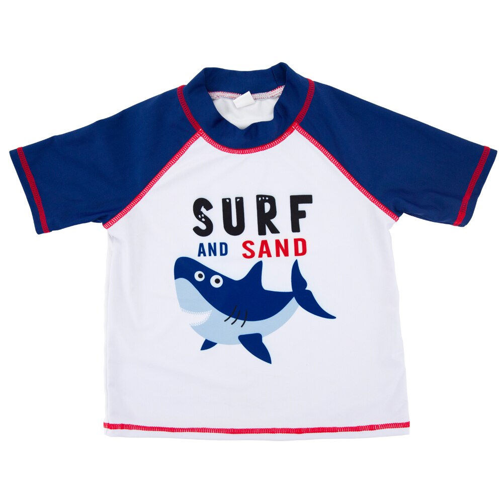 Kavkas Zomer Schattige Kinderen Baby Boy Badmode Gestippelde Beachwear Rash Guards Badpak Badmode Badpak Cartoon Tops Shorts