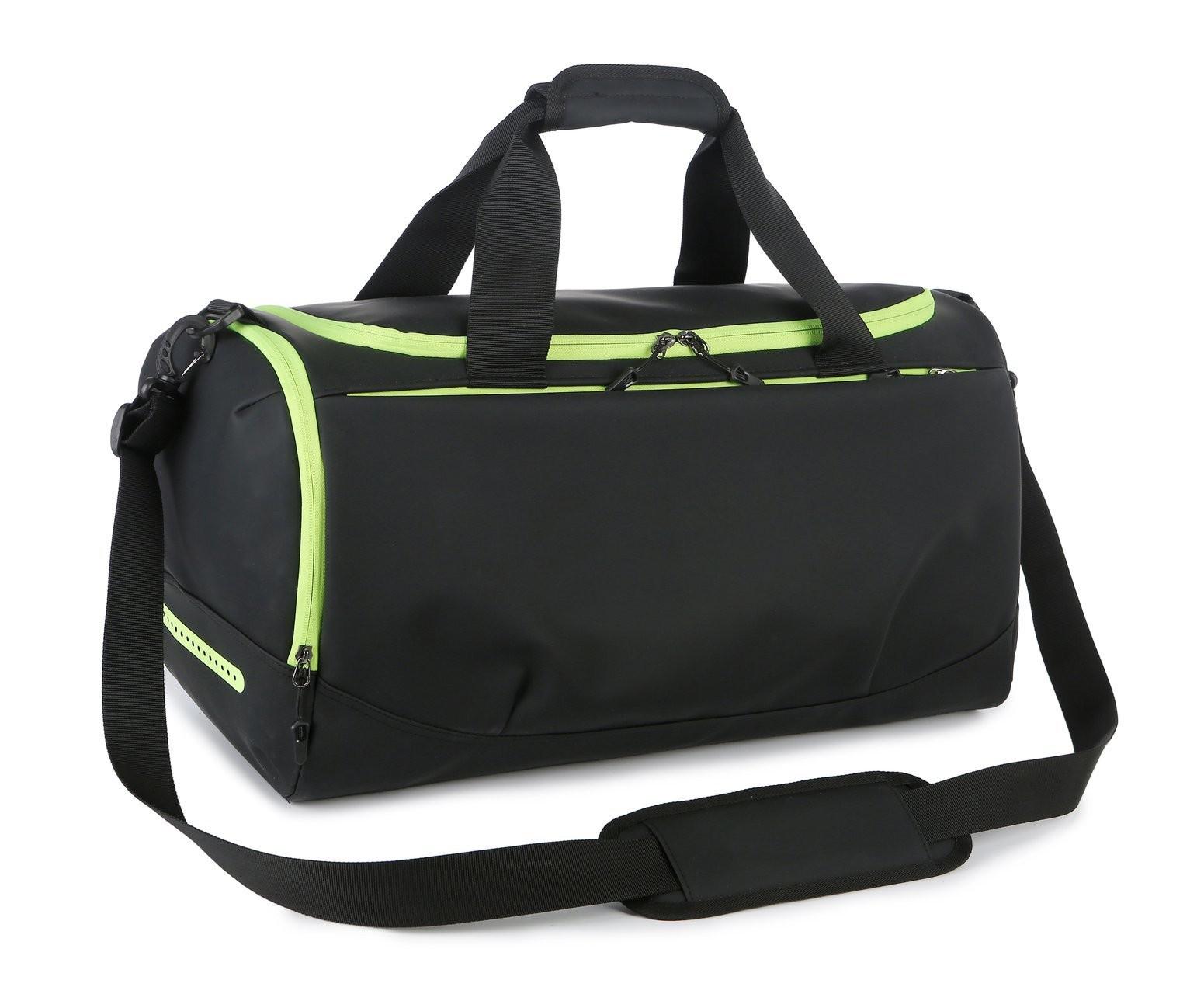 Mannen Reistassen Mode Handtassen Nylon Schoudertas Sport Fitness Crossbody Tas Grote Tote Messenger Bag: Green
