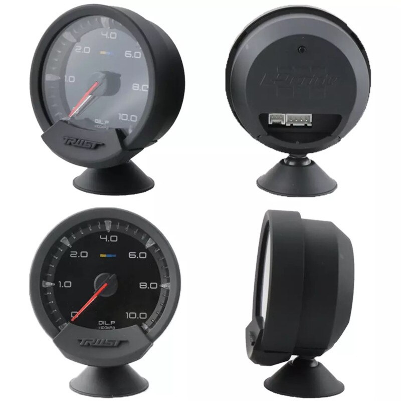 GReddi-medidor automático Sirius Trust de 74mm, 7 colores, Turbo Boost, Volt, temperatura del agua, presión de aceite, RPM, Turbo, relación EGT A/F, indicador de combustible