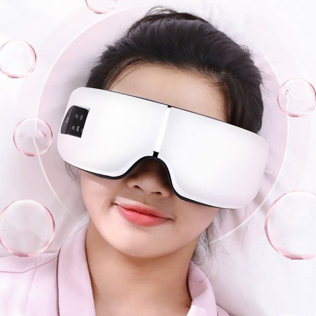 Eye Massager Compressie Stoom Oogmasker Met Warmte Lucht Shiatsu Massager Voor Ogen Eye Vermoeidheid Relief Beter Slaap