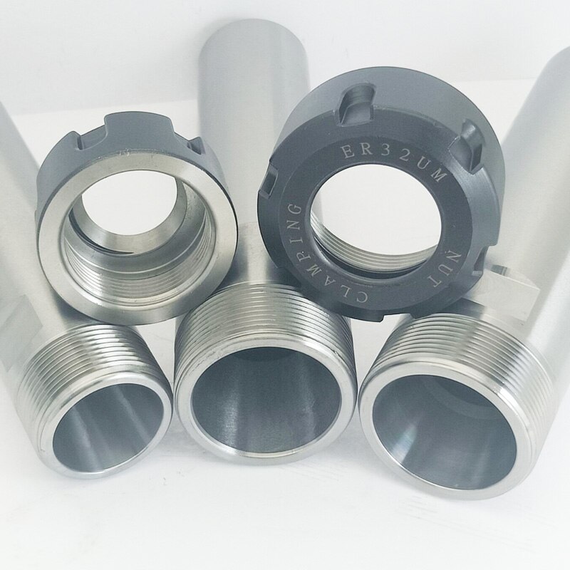 C32 C40 ER25 ER32 100L 150L 200L CNC elongated tool holder precision chuck extension rod of engraving machine lathe milling tool