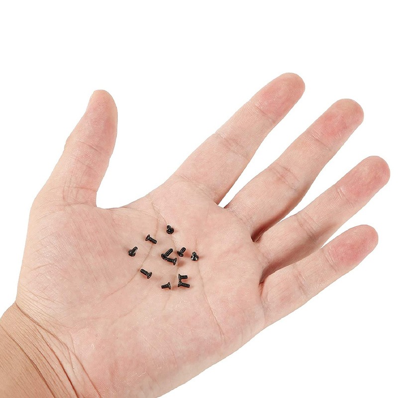 Kit de tornillos de repuesto para ordenador portátil, Mini tuercas de tornillo universales para Lenovo, Samsung, HP, herramientas de reparación, 500 unidades