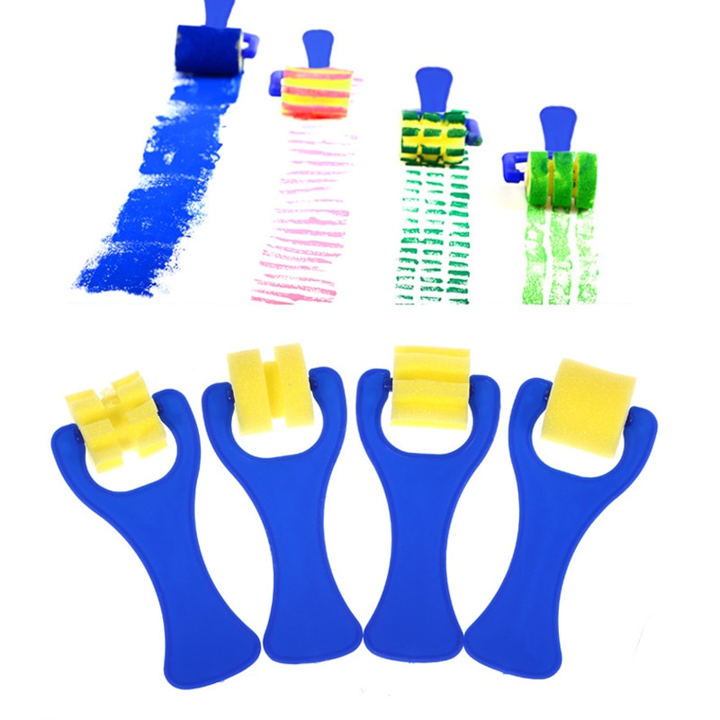 Painting Supplies School Stationery Supplies Drawing Toys Graffiti Art Drawing Plastic Handle Painting Graffiti Toys