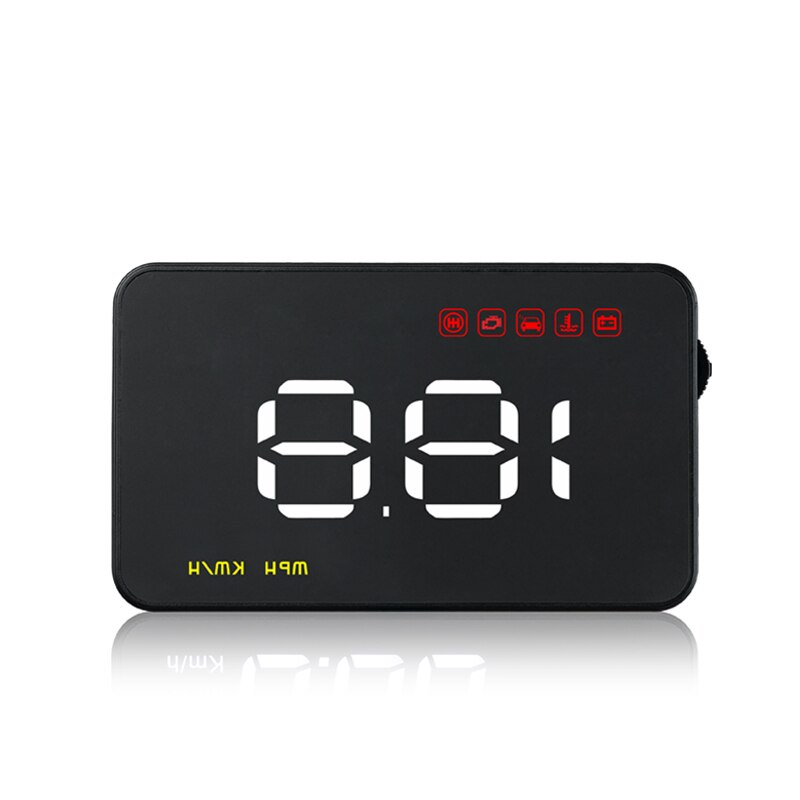 A1000 Car HUD OBD II Head Up Display Overspeed Warning System Projector Windshield Auto Electronic Voltage Alarm Car Styling