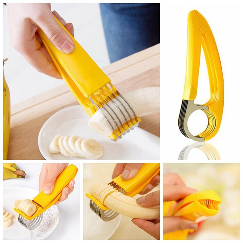 Multi-function Cutter Banana Cucumber Ham Slicer Kitchen Tool Kitchen Gadget Vegetable Chopper