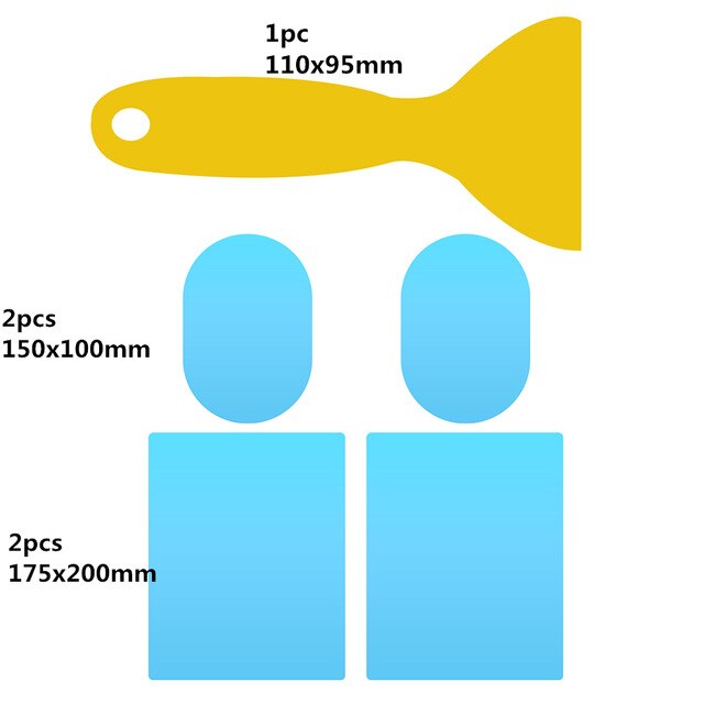 2/4 sztuk naklejka na samochodowe lusterko wsteczne folia ochronna anty mgła okna przezroczysta folia, odporny na deszcz, widok z tyłu lustro naklejki samochodowe deszcz ochraniacz: 4szt A