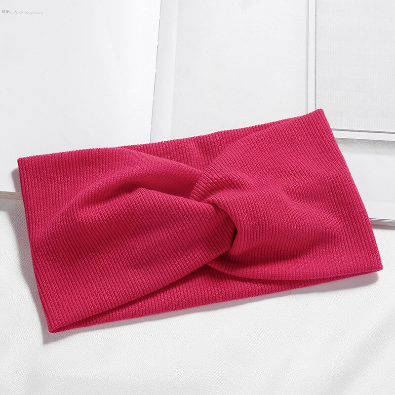 Diadema de lana con orejas de animales para mujer y niña, accesorios para el cabello, turbante cruzado, 1 unidad: 10