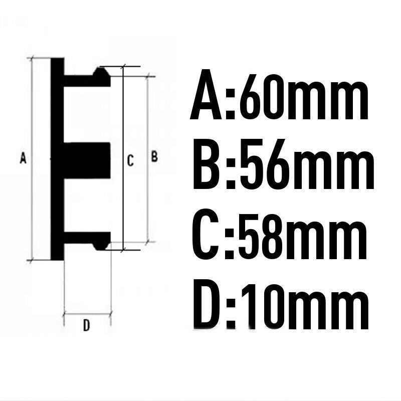 T60 Universal- Rad Hub Abdeckung 60MM Änderung Hub Kappen Galvanik Rad Abdeckung Rad Center Kappen 4 stücke