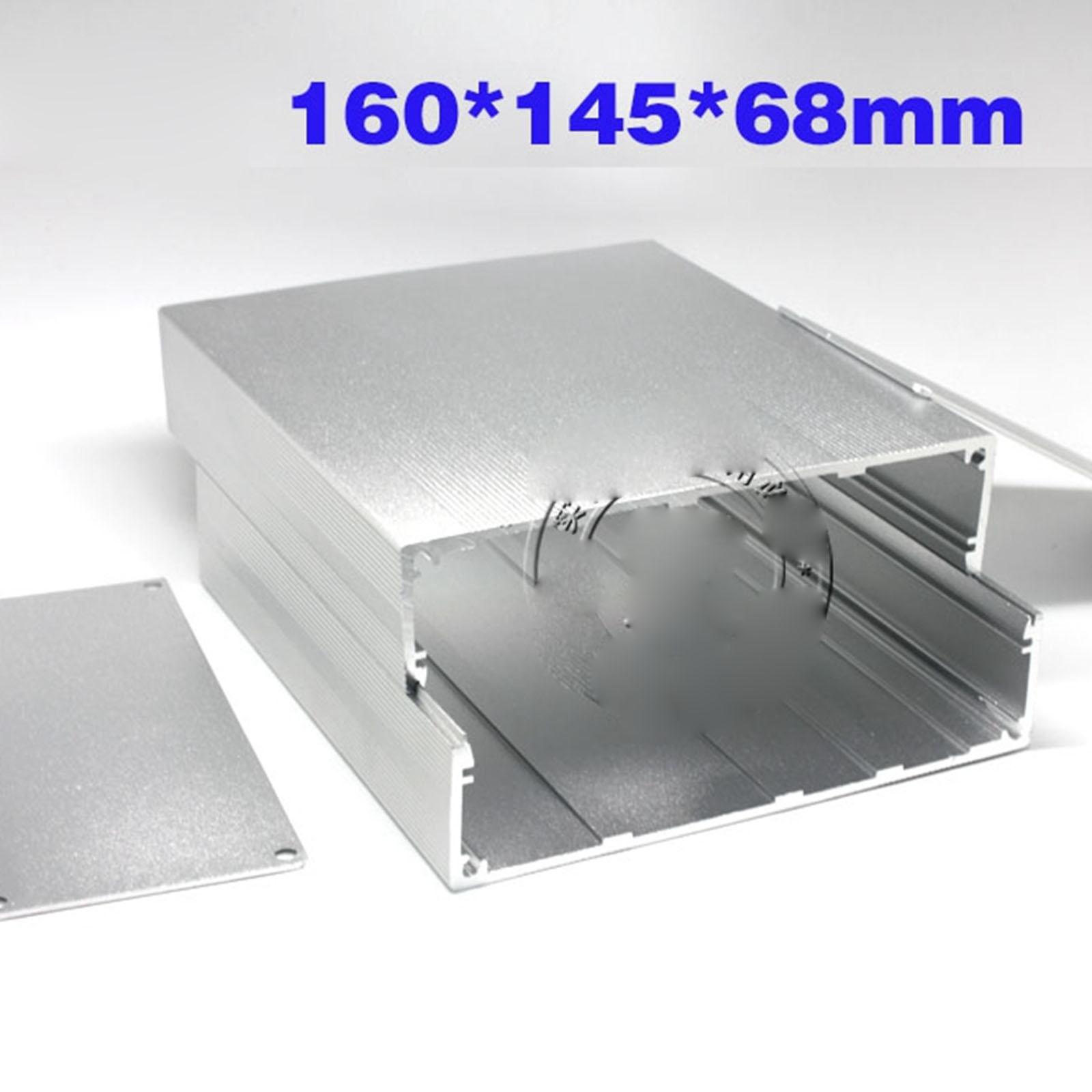 160 x 145 x 68mm aluminiumskabinet pcb shell køleboks sag split type