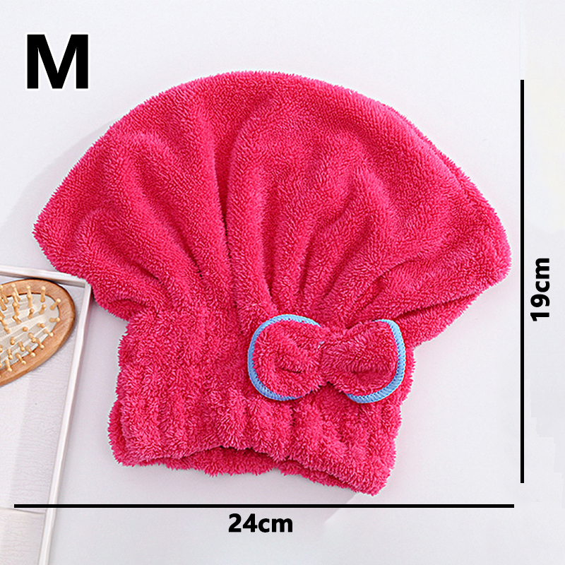 Microvezel Quick Haardrooginrichtingen Bad Spa Strik Wrap Handdoek Hat Cap Voor Bad Badkamer Accessoires: Goud