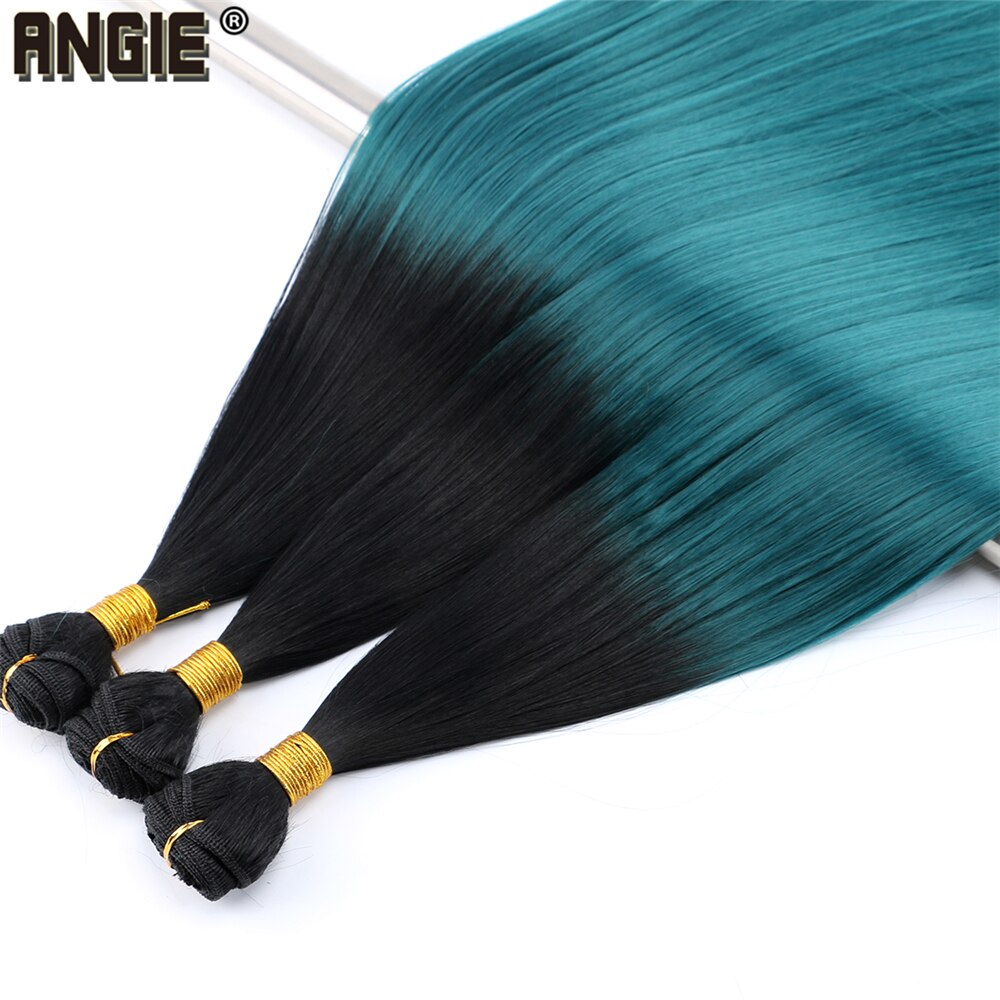 20-24 Cal pasma prostych włosów syntetyczne doczepy robić włosów 300 gram/partia włosy z włókna wysokowytrzymałego splot