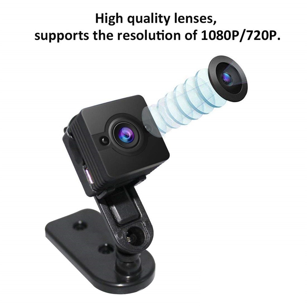 SQ12 Mini Camera 720P Cam Nachtzicht Groothoek Lens Waterdichte Mini Camcorder Dv Voice Video Recorder Actie camera Sq 12