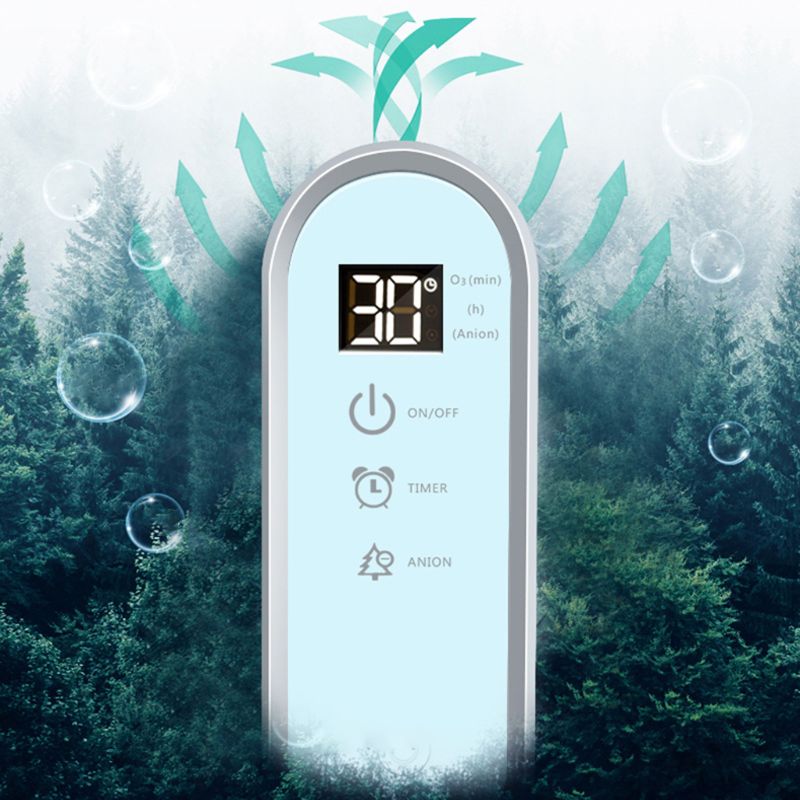 Negative Ion Generator Air Purifier Smart Remove Formaldehyde Scavenging Odor Sterilization Home Deodorant Machine