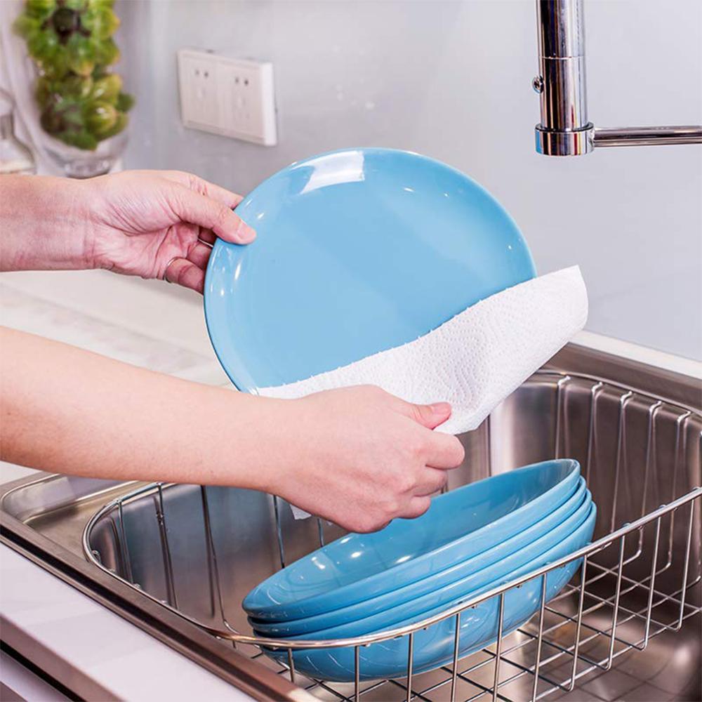 2 Rolls kitchen Toilet Paper,Smooth Soft strong water absorption toilet paper