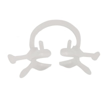 Dental kind lip retractor mundåbner c-form store og små størrelser med håndtag