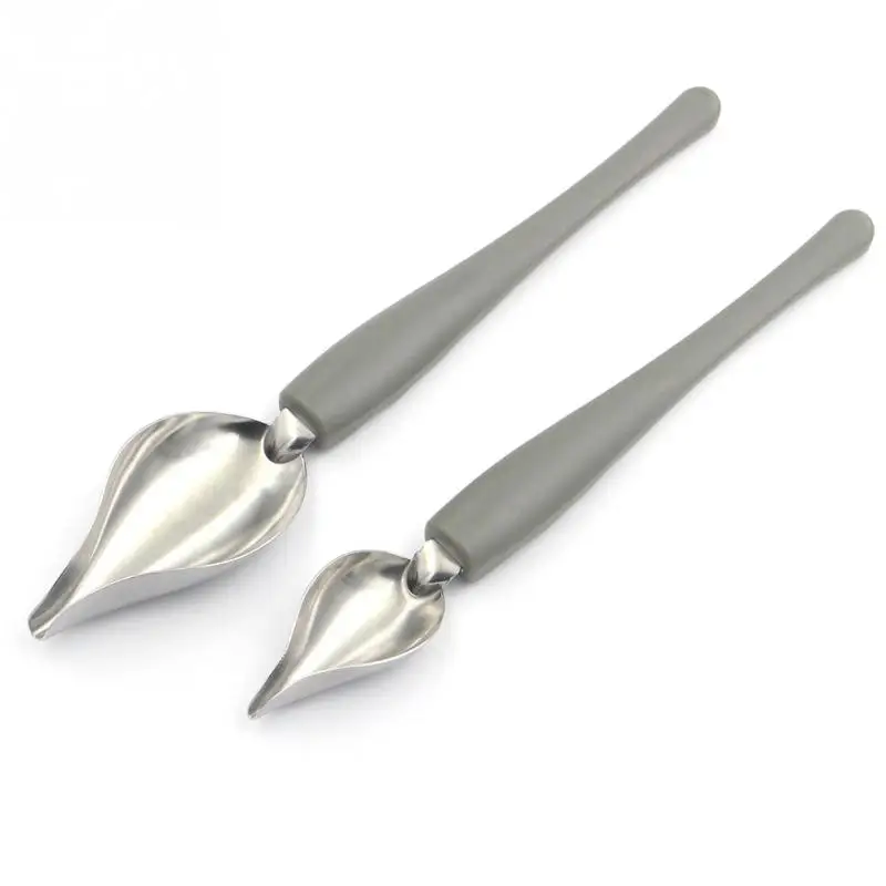 Cuchara decorativa para Chef, herramienta de dibujo de comida para Sushi, de plato de aderezo para salsa, postre, utensilios para hornear, pastel, gastronomía, cuchara de café