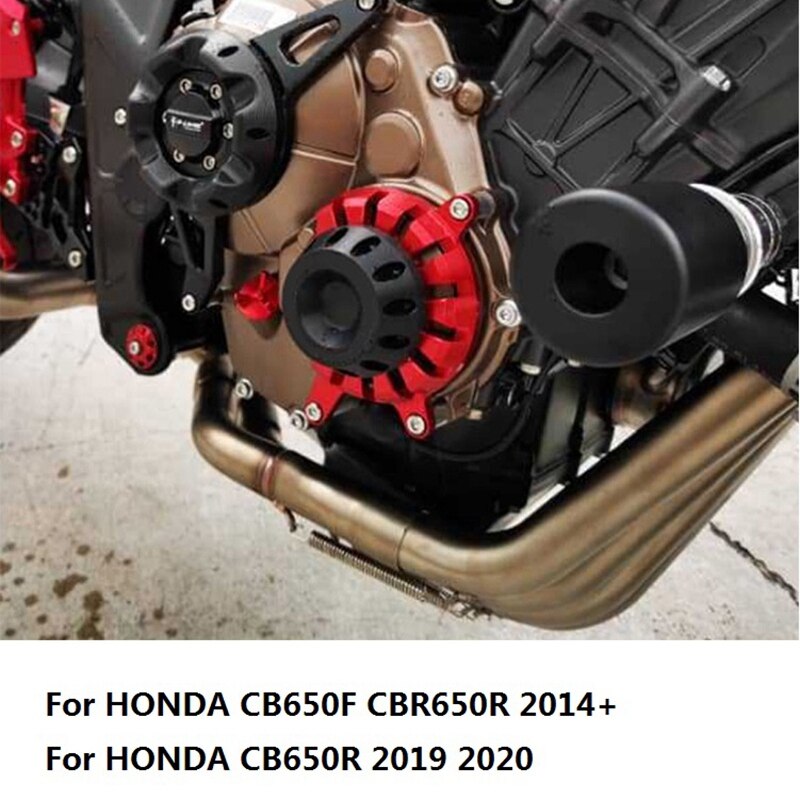 Motor Beschermende Cover Voor Honda CB650F CBR650R + Crash Slider Fall Protector Voor Honda CB650R