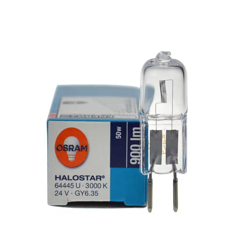 Osram 64445u 24 v50w Glühlampe halostar 3000k gy 6,35 Halogenlampe optische Instrumenten lampe